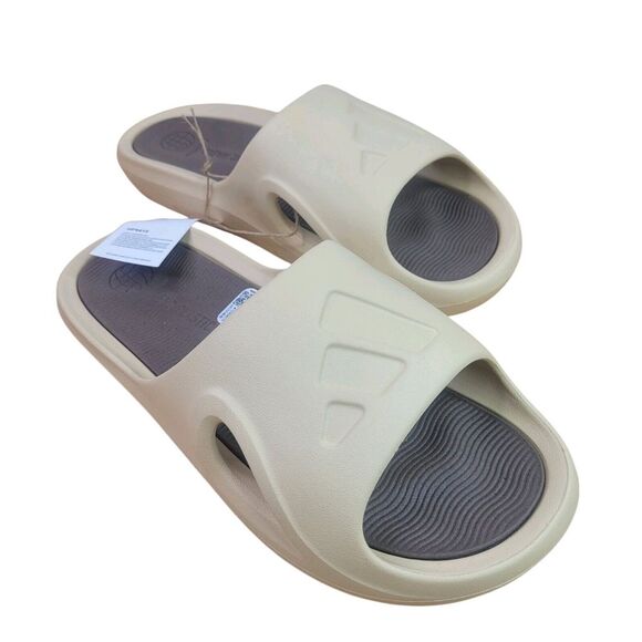 adidas Other - Adidas Unisex Adult Adicane Slide Sandal Size Mens‎ 8 Womens 9 New Sand Strata